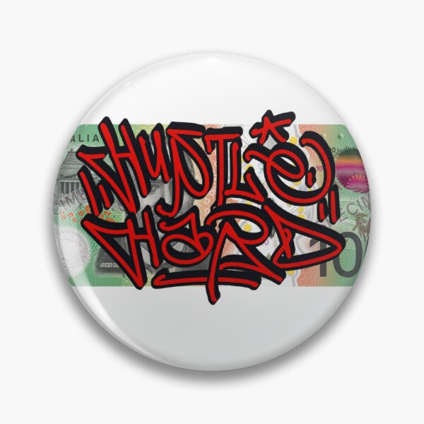 Item preview, "HUSTLE HARD" By YARNS designed and sold by YARNSDigital.