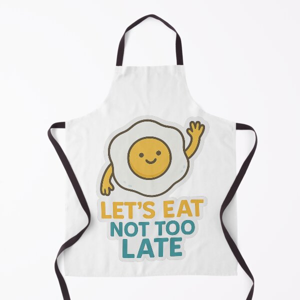 Item preview, Let’s Eat, Not Too Late – Cute Egg designed and sold by Vitalka-uk.