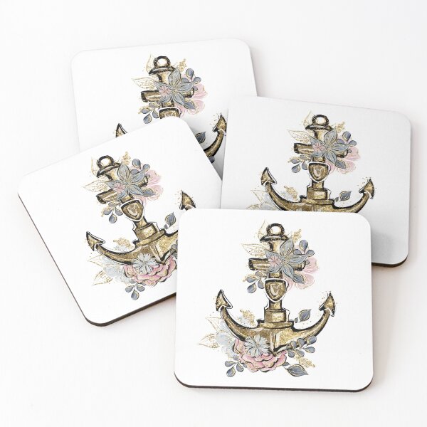 Item preview, Floral Ship Anchor designed and sold by KaramfilaS.