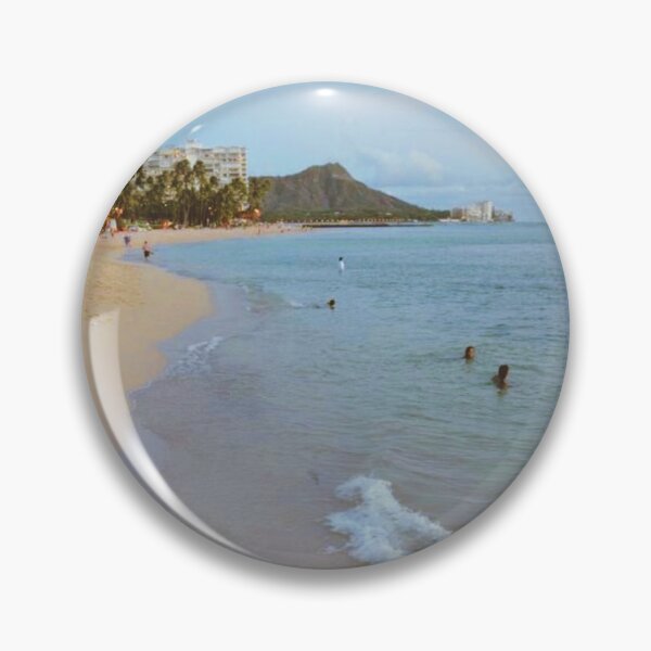Item preview, Waikiki Beachscape  designed and sold by Emilia Oxelheim.