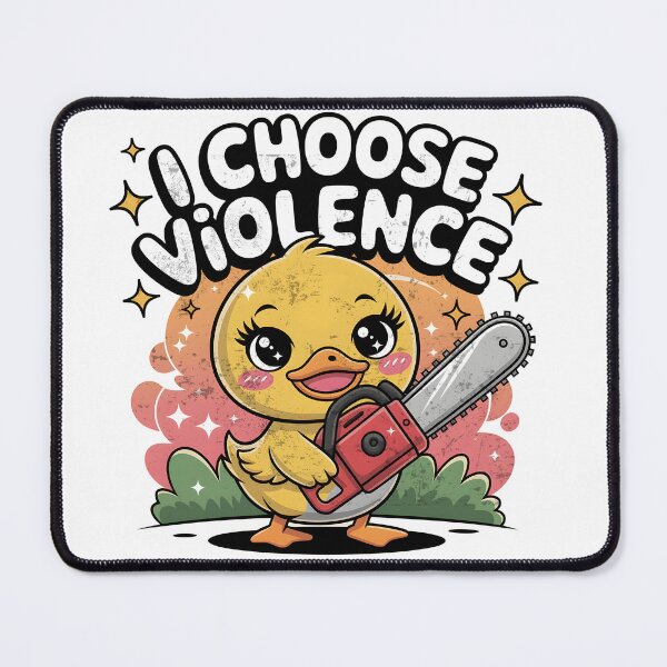 Item preview, I Choose Violence Funny Duck designed and sold by Mikeb233.