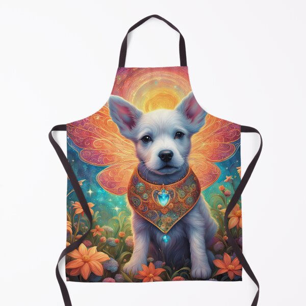 Item preview, Folk Art Puppy Fairy designed and sold by Colin Bentham.