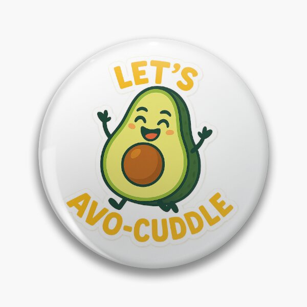 Item preview, Let's Avo-Cuddle – Cute Avocado designed and sold by Vitalka-uk.