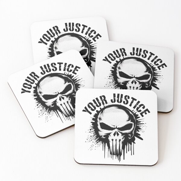 Item preview, Punisher Skull - your justice designed and sold by 123ks.