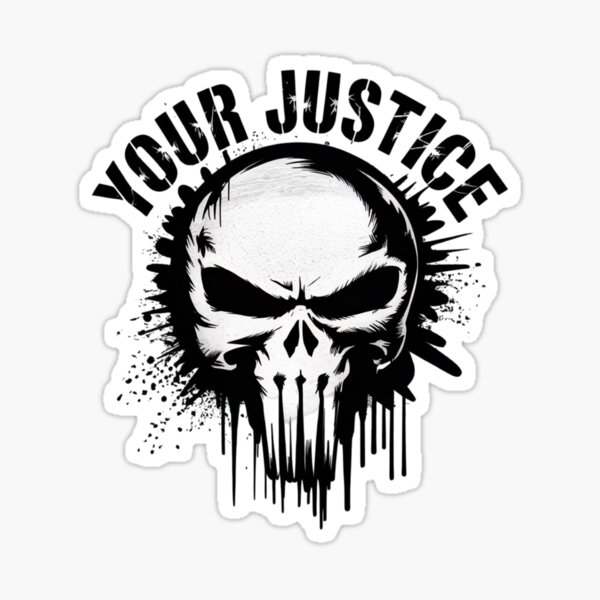 Artikel-Vorschau von Punisher Skull - deine Gerechtigkeit, designt und verkauft von 123ks.