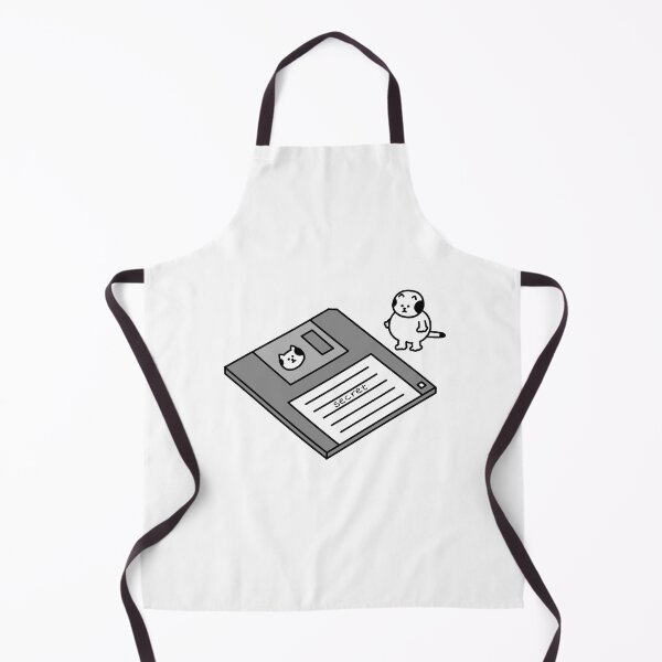 Item preview, a Cat with a 3.5 inch floppy disc designed and sold by superbaechoo.