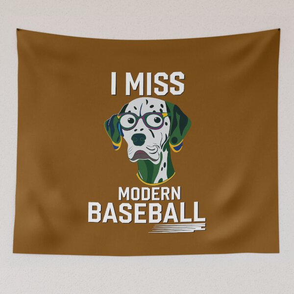 Aperçu de l'œuvre Le baseball moderne me manque créée et vendue par box-artshop.