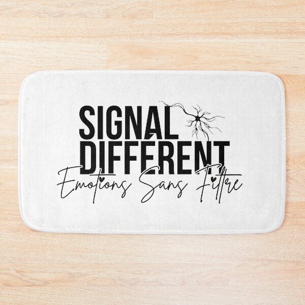 Item preview, Different Signal, Unfiltered Emotions designed and sold by Chrystelle Hubert.
