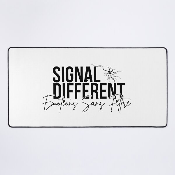 Item preview, Different Signal, Unfiltered Emotions designed and sold by Chrystelle Hubert.