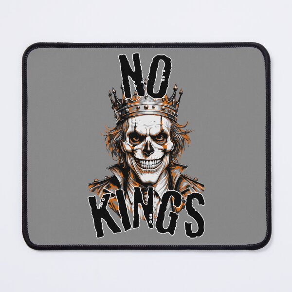 Item preview, No Kings in the USA Orange Joker Political Protest Art designed and sold by darkskydelights.