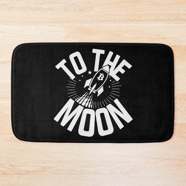 Item preview, Bitcoin reaching 100k and going to the moon, bitcoin crypto designed and sold by NoetherSym.