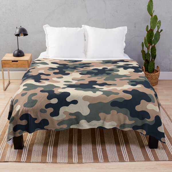Item preview, Brown and Green Military Hunting Camouflage Pattern designed and sold by JohnnyVillas.