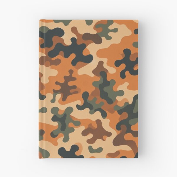 Item preview, Orange, Brown and Green Military Hunting Camouflage Pattern designed and sold by JohnnyVillas.