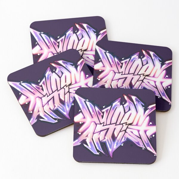 Item preview, Purple Graffiti - HUMAN ARTIST - Street Art Style Piece designed and sold by CreativeOpus.