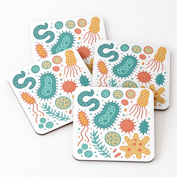 Item preview, Microbial World – Artistic Exploration of Microorganisms designed and sold by ArTo-Wear.