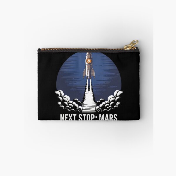 Item preview, Bitcoin to the moon, next stop Mars, bitcoin crypto designed and sold by NoetherSym.