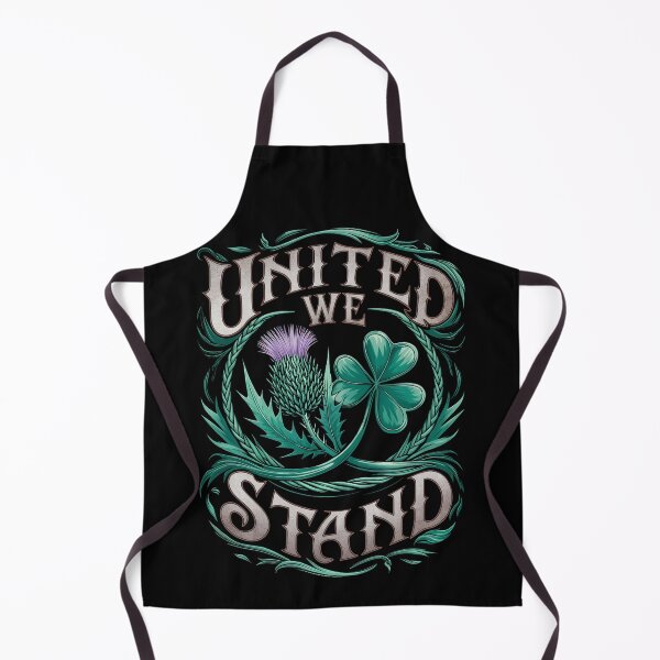 Item preview, Scotland Ireland - United We Stand - Irish Scottish Celtic Unity designed and sold by CELTIC-DESIGNS.