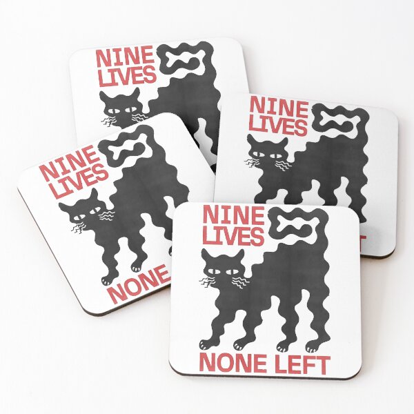 Item preview, Nine Lives None Left designed and sold by sleepisreligion.