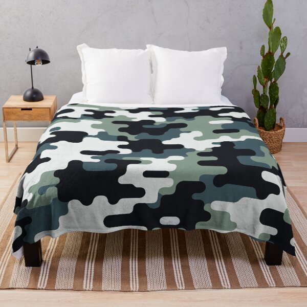 Item preview, Modern Geometric Green Urban Military Hunting Camouflage Pattern designed and sold by JohnnyVillas.