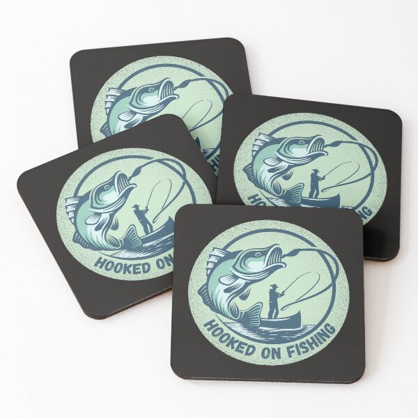Item preview, HOOKED ON FISHING designed and sold by DanaTees.