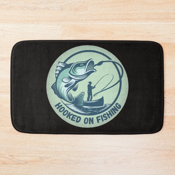 Item preview, HOOKED ON FISHING designed and sold by DanaTees.