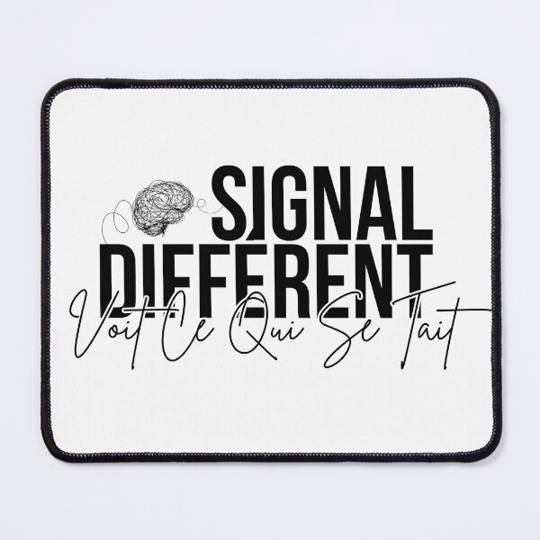 Item preview, Different signal, See what is silent designed and sold by Chrystelle Hubert.