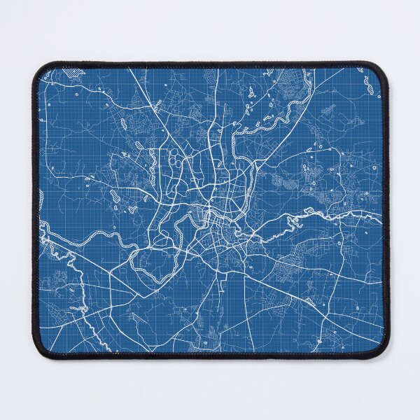 Item preview, Vilnius City Map of Lithuania - Blueprint designed and sold by deMAP.