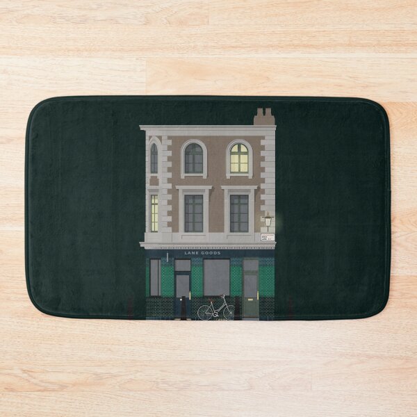 Item preview, London Travel Illustration of a Shoreditch Townhouse | England designed and sold by archetype prints.