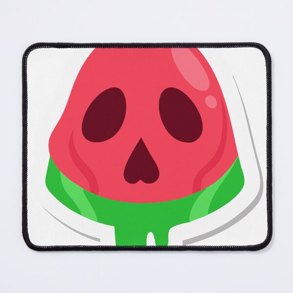 Item preview, Graphic Design of Red Skull with Watermelon Slice Elements designed and sold by Creative88Art.