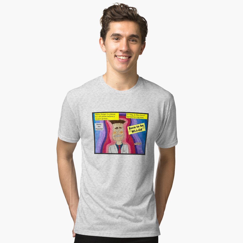 Item preview, Tri-blend T-Shirt designed and sold by MDeCampArt.