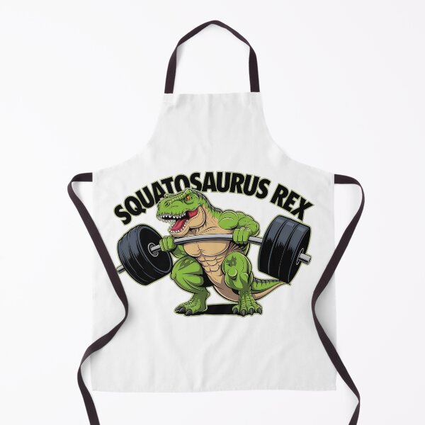 Item preview, Strong T-Rex Lifting Barbell Cartoon designed and sold by Anastasiia Lang.