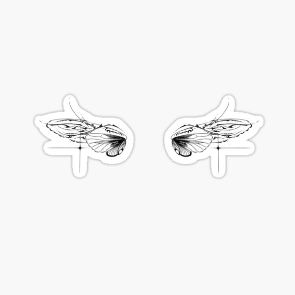 Item preview, Butterfly tattoo designed and sold by Visual diary .