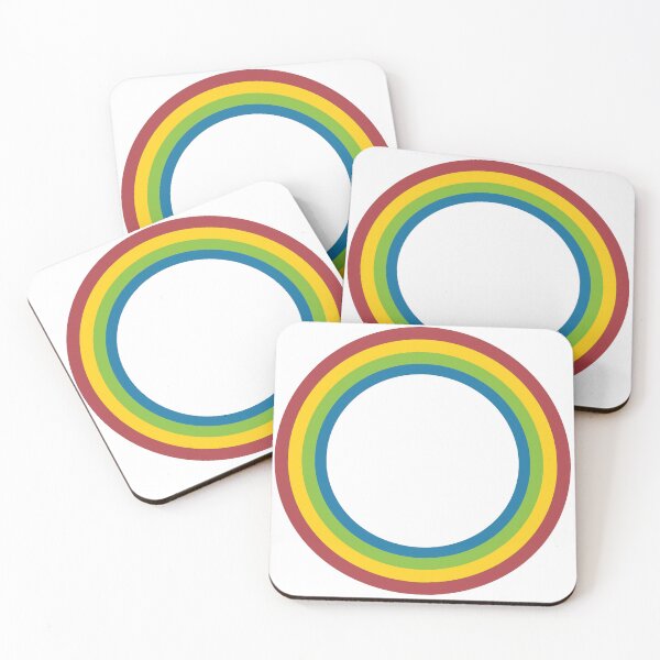 Item preview, round rainbow colored circle designed and sold by Achille3777.