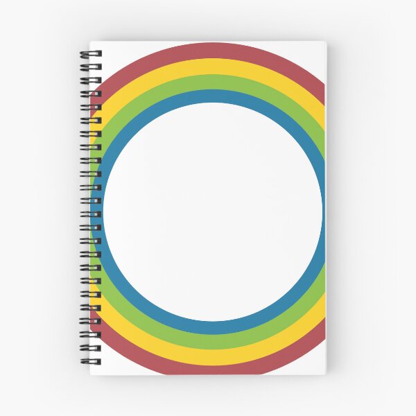 Item preview, round rainbow colored circle designed and sold by Achille3777.