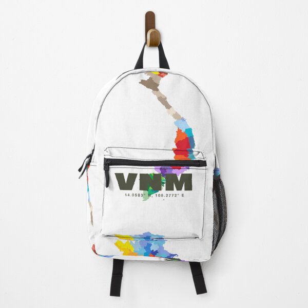 Item preview, Colorful Vietnam Map - Minimalist VNM Country Art Poster designed and sold by CartoPrints.