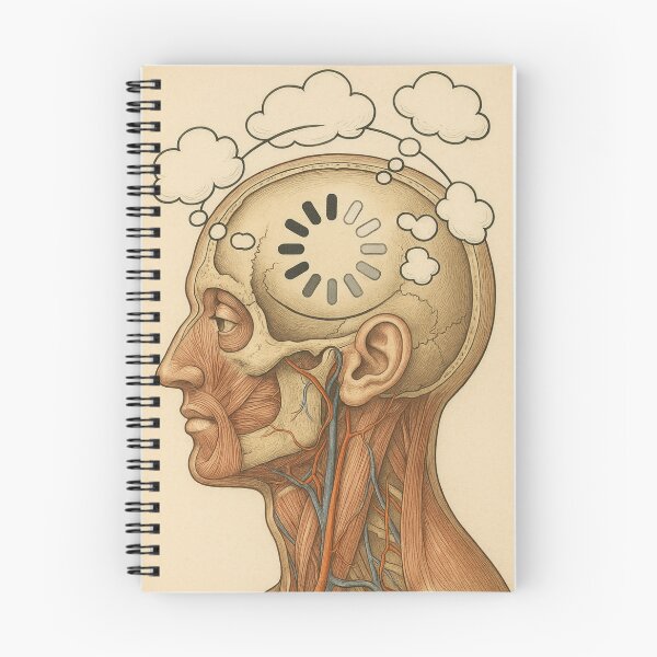 Item preview, Loading Brain Anatomical Vintage designed and sold by ac3iongDcreator.