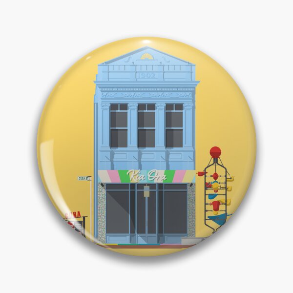 Item preview, Wellington Travel Illustration of Cuba Street in the Te Aro Neighborhood | New Zealand designed and sold by aio.