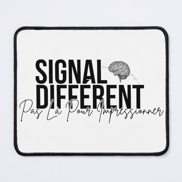 Item preview, Different signal, not here to impress designed and sold by Chrystelle Hubert.