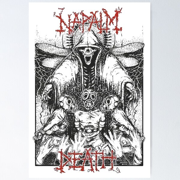 Artikel-Vorschau von Napalm Death Vintage, designt und verkauft von sammielittle.
