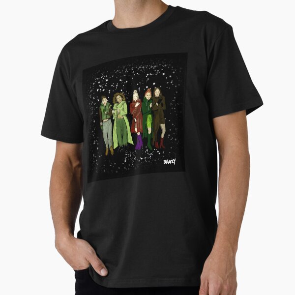 Item preview, 90s girl band Bagzy portrait designed and sold by BagzyArt.