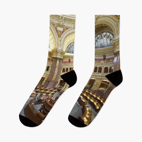 Item preview, Library of Congress, Main Reading Room, Washington D.C. color photographic art print designed and sold by Jéanpaul  Ferro.