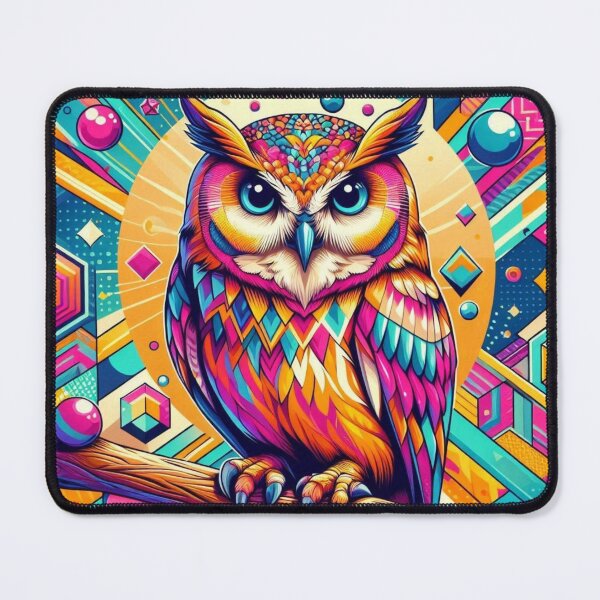 Item preview, pop art style cute owl designed and sold by Dogandesighn.