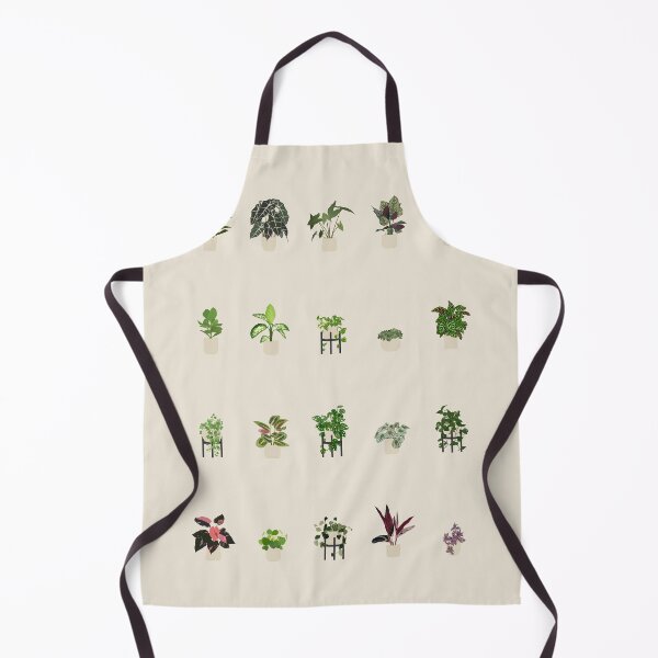 Vista previa del artículo con la obra «Cuadro ilustrado de plantas de interior de variedades pequeñas», diseñado y vendido por aio.