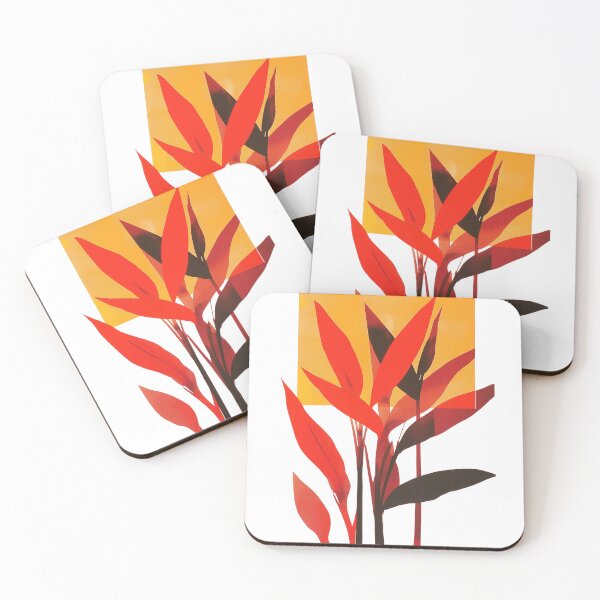 Item preview, Sunlit Leaves in Warm Abstract Glow designed and sold by RobotKiller128.