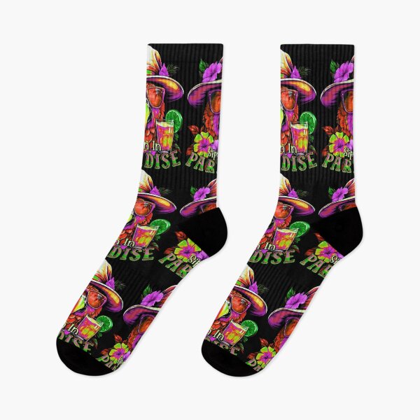 Item preview, Sippin' in Paradise Maroon Parrot Tropical Summer Drinks designed and sold by MindWave THC.