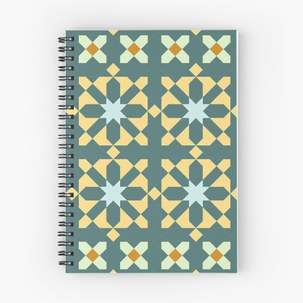 Item preview, Beige Flowers on a Blue Green Background designed and sold by Tarjiart.