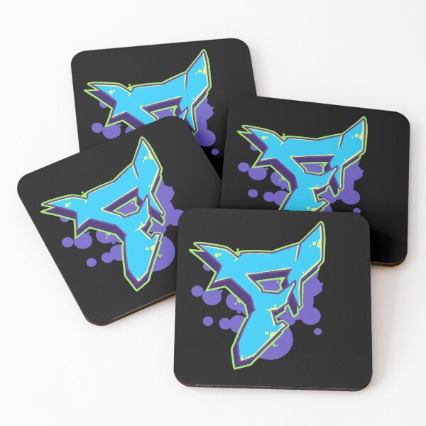 Item preview, Letter F -  Graffiti Street Art Style Blue designed and sold by CreativeOpus.
