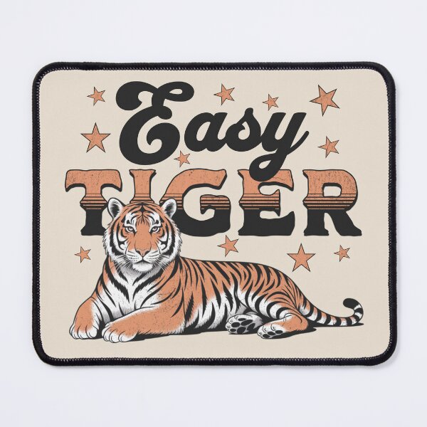 Item preview, Easy Tiger Retro Vintage Tiger Illustration designed and sold by Artisticlions-A.