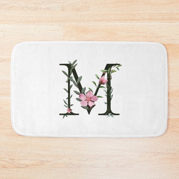 Item preview, Elegant Botanical Letter M - Nature-Inspired Monogram Art Print. designed and sold by Psycho-Crazy.