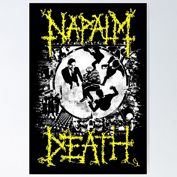Artikel-Vorschau von Napalm Death Utilitarian, designt und verkauft von sammielittle.